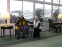 Renate, Philip, Zack - in the Sun Room